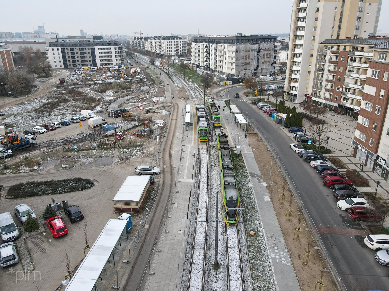 Testowe przejazdy tramwajów na trasie kórnickiej - grafika rozmowy