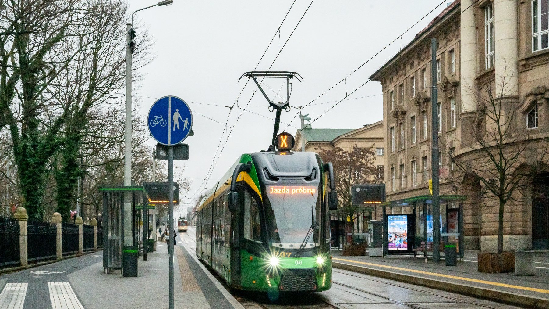 Galeria zdjęć z testowych przejazdów w centrum