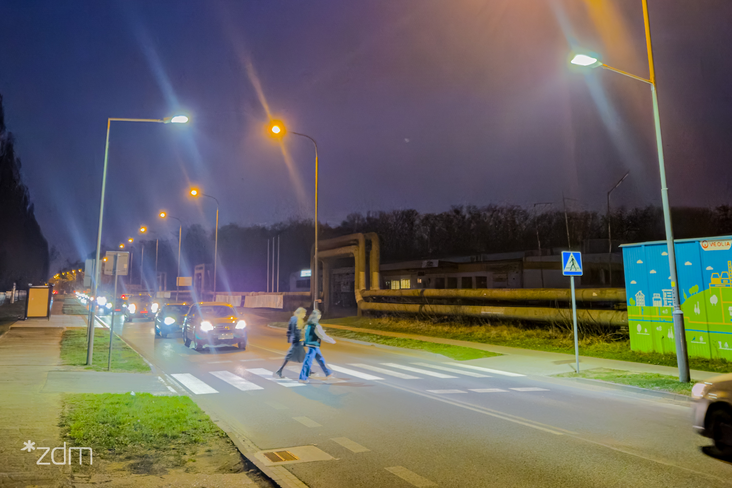 Doświetlone przejście dla pieszych przy ul. Strzeszyńskiej - grafika rozmowy