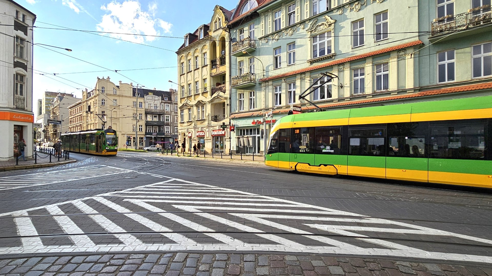 Skrzyżowanie ulic Dąbrowskiego i Kraszewskiego - grafika rozmowy