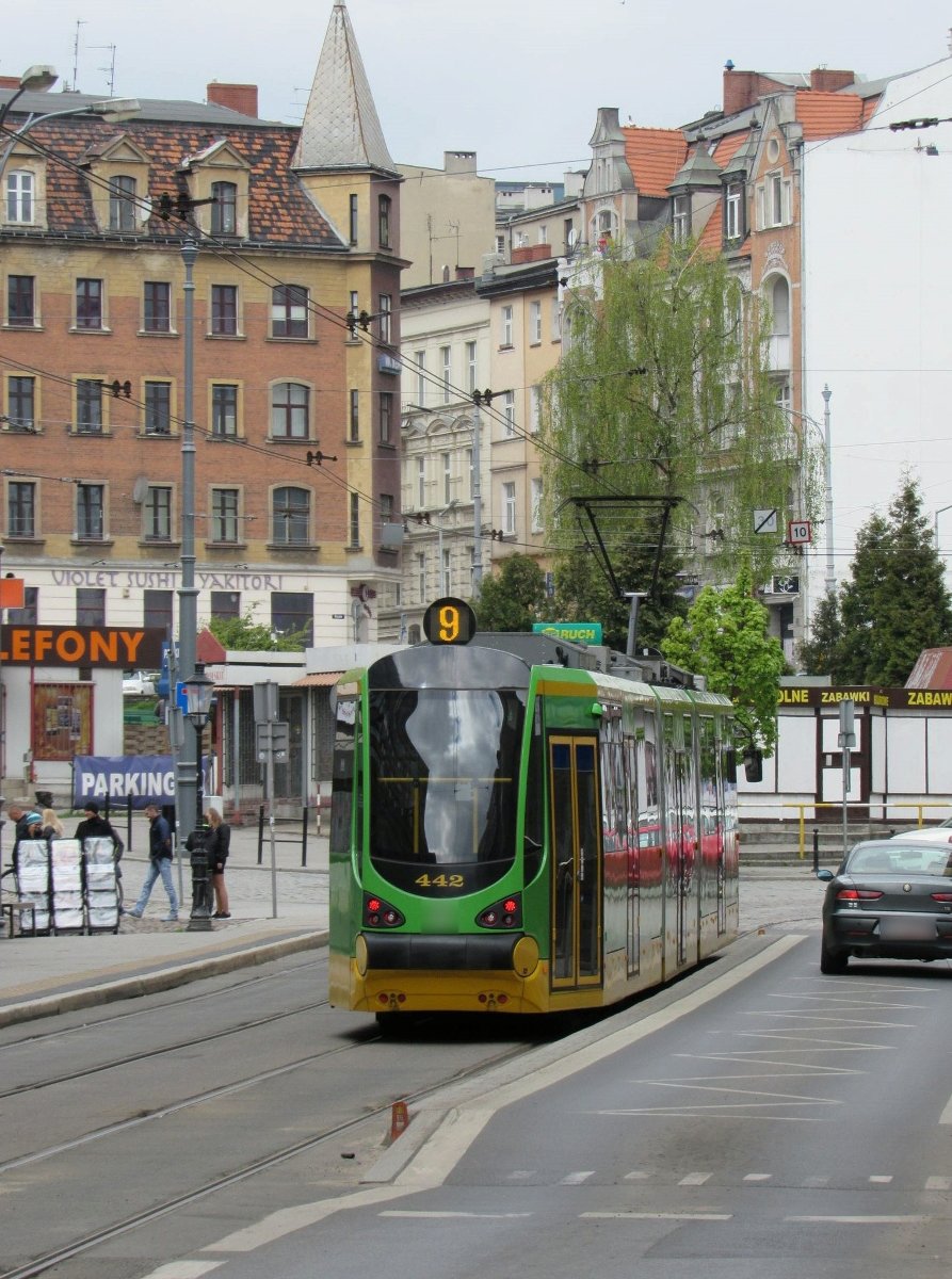 Tramwaj linii nr 9 - grafika rozmowy