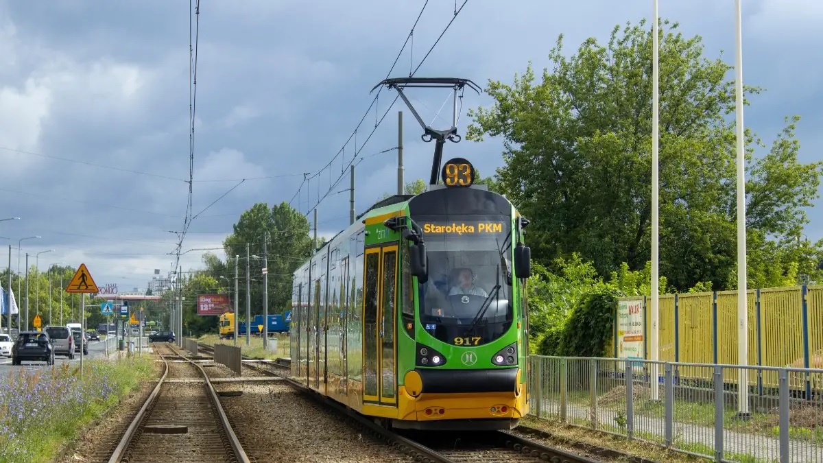 Tramwaj linii nr 93 - grafika rozmowy