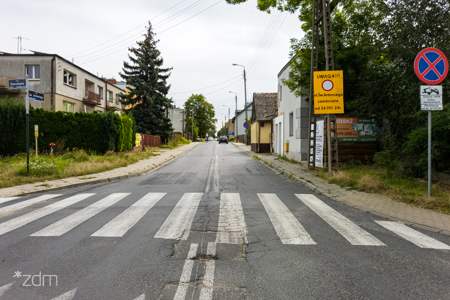 Galeria zdjęć ul. św. Antoniego przed remontem - grafika rozmowy