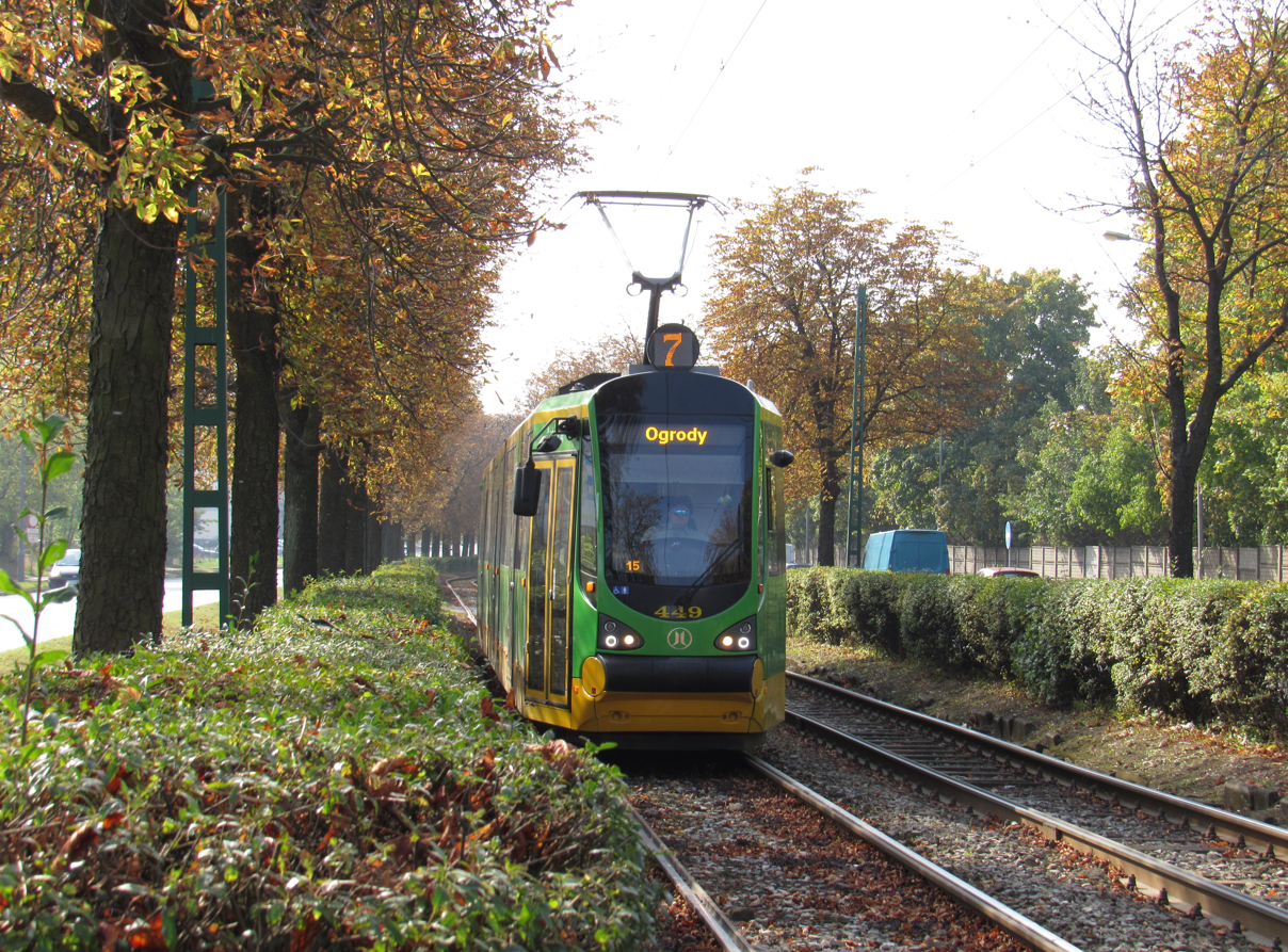 Tramwaj linii nr 7 - grafika rozmowy