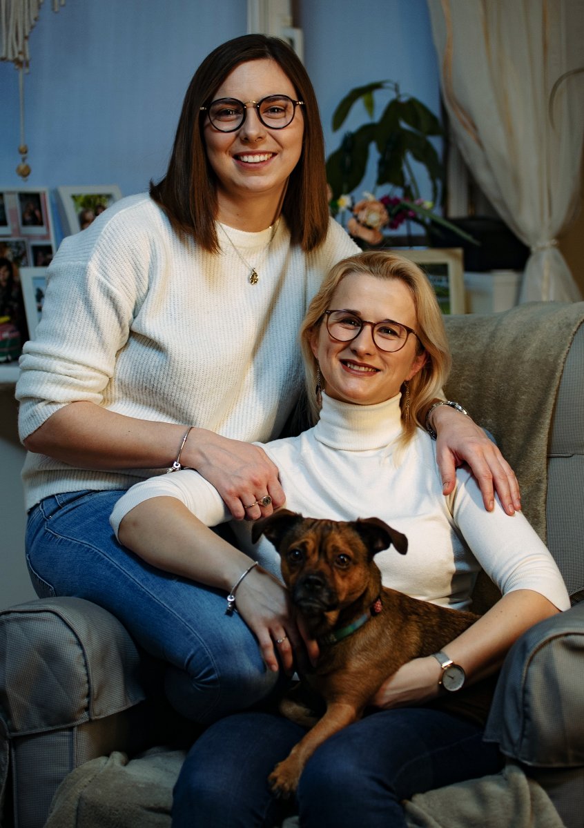 Dominika i Monika Pucek, fot. Ł. Łukasiewicz - grafika rozmowy